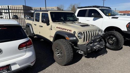 Beige 2020 Jeep Gladiator Mojave 4x4