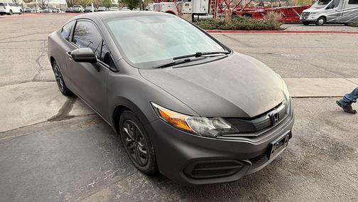 Black 2014 Honda Civic LX