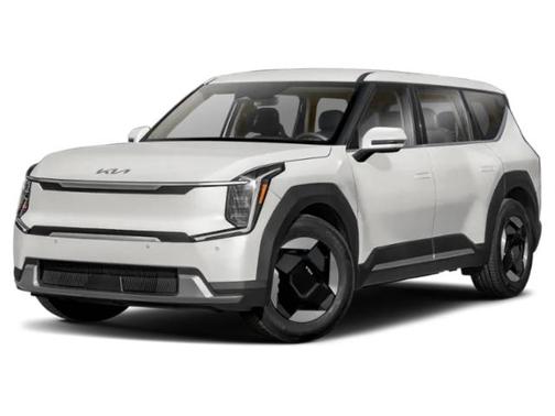 White 2025 Kia EV9 Land