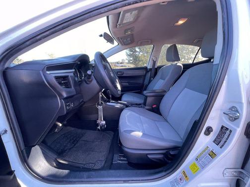 White 2015 Toyota Corolla L
