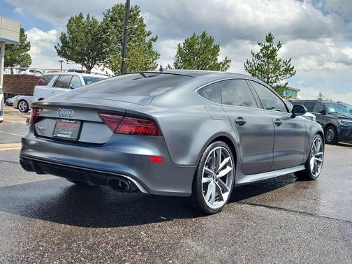 Gray 2016 Audi RS 7 4.0T Prestige