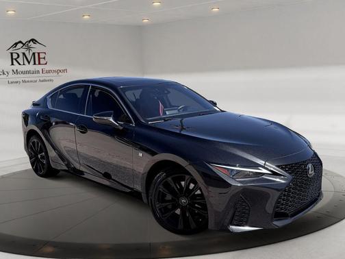 Black 2022 Lexus IS 350 F Sport