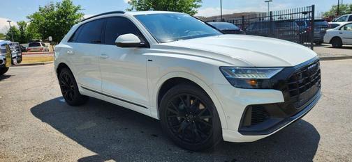 White 2019 Audi Q8 3.0T Premium