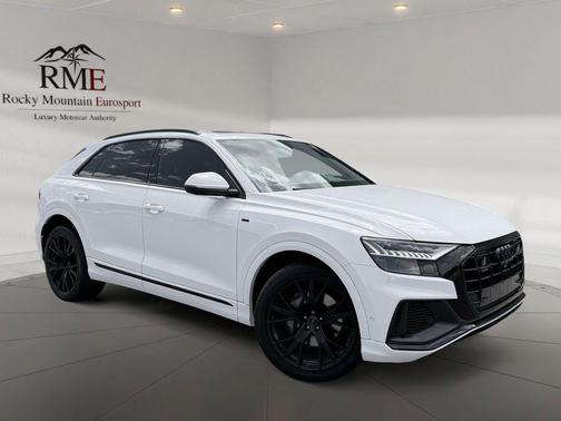 White 2019 Audi Q8 3.0T Premium