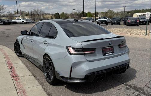 Gray 2023 BMW M3 Competition