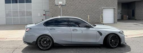 Gray 2023 BMW M3 Competition