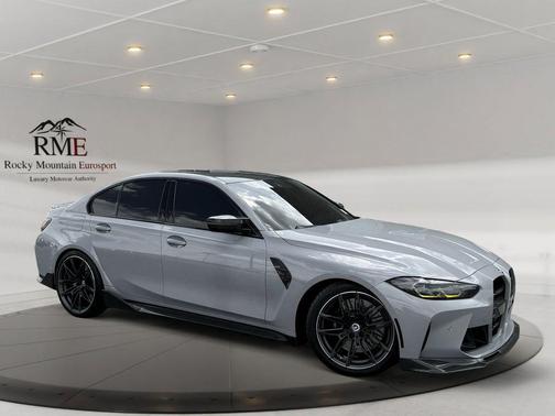 Gray 2023 BMW M3 Competition