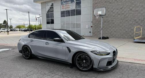Gray 2023 BMW M3 Competition
