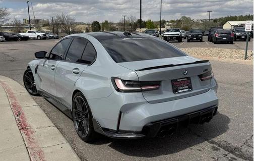 Gray 2023 BMW M3 Competition