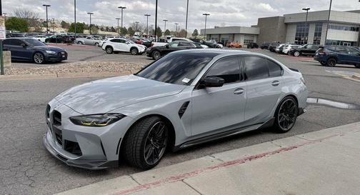 Gray 2023 BMW M3 Competition