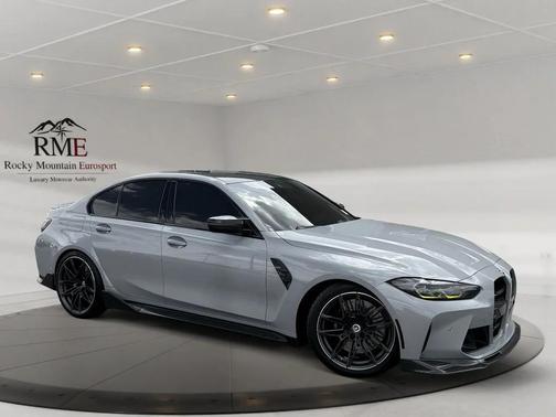 Gray 2023 BMW M3 Competition
