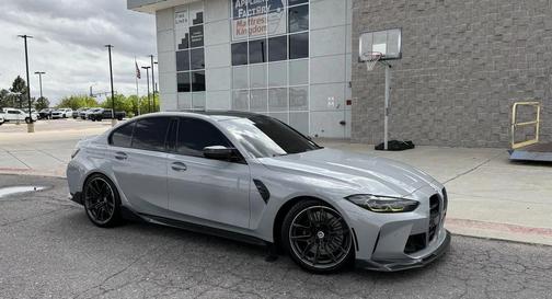 Gray 2023 BMW M3 Competition
