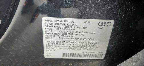 2022 Audi Q5 40 Premium Plus