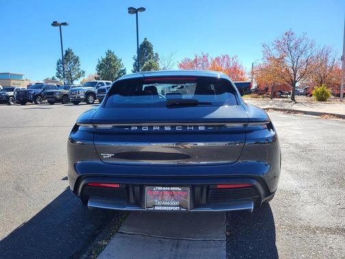Gray 2022 Porsche Taycan 4