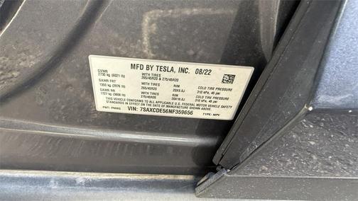 2022 Tesla Model X Dual Motor All-Wheel Drive