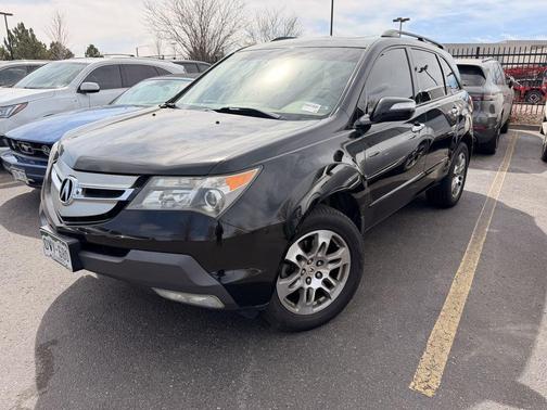 Black 2008 Acura MDX Base