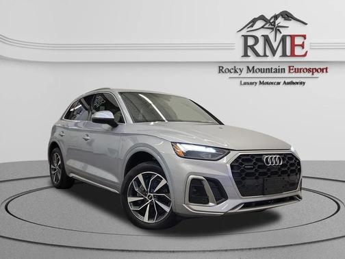Silver 2022 Audi Q5 45 S line Premium Plus