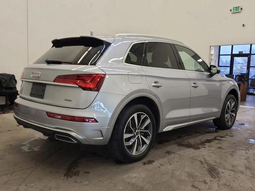 Silver 2022 Audi Q5 45 S line Premium Plus