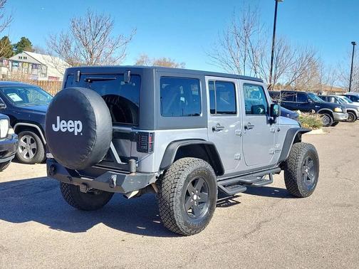 Silver 2017 Jeep Wrangler Unlimited Sahara