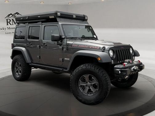Gray 2018 Jeep Wrangler JK Unlimited Rubicon