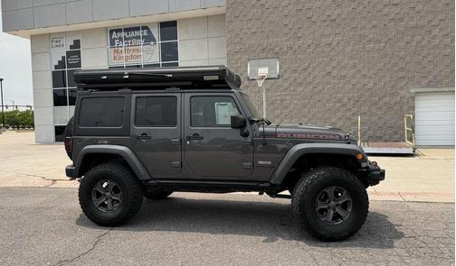 Gray 2018 Jeep Wrangler JK Unlimited Rubicon