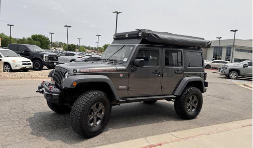 Gray 2018 Jeep Wrangler JK Unlimited Rubicon