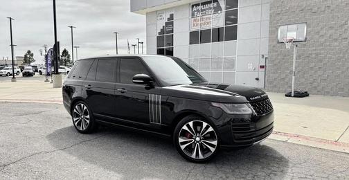 Black 2018 Land Rover Range Rover 5.0L V8 Supercharged SV Autobiography
