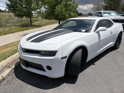 White 2015 Chevrolet Camaro 2LT