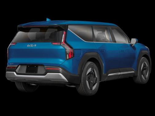 Blue 2024 Kia EV9 Land