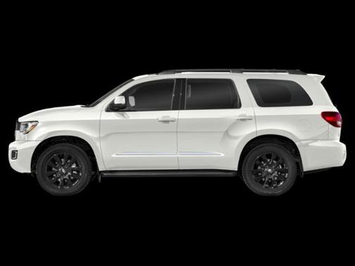 White 2021 Toyota Sequoia Nightshade