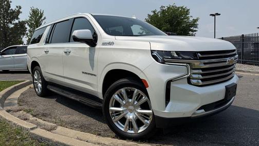 Tan 2022 Chevrolet Suburban High Country