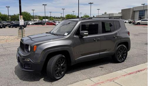 Gray 2018 Jeep Renegade Altitude