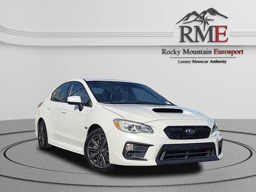 White 2020 Subaru WRX Base