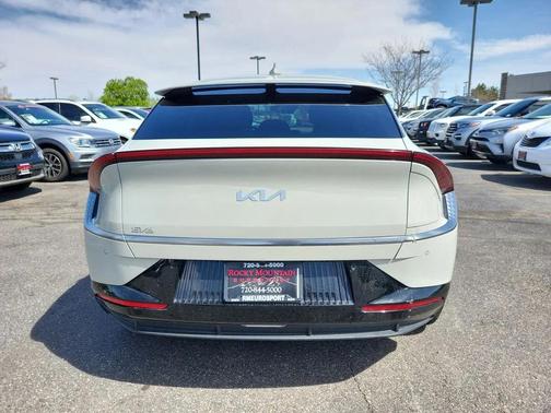 White 2022 Kia EV6 GT-Line