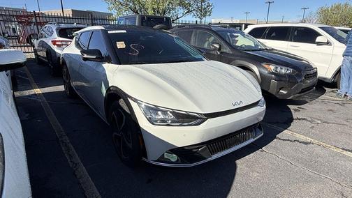 White 2022 Kia EV6 GT-Line