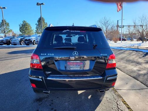 Black 2010 Mercedes-Benz GLK-Class GLK 350 4MATIC