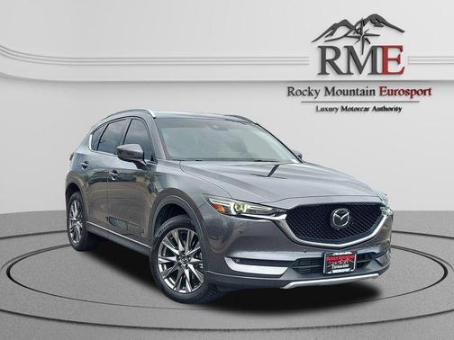 Gray 2021 Mazda CX-5 Signature