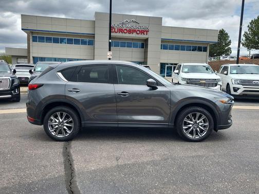 Gray 2021 Mazda CX-5 Signature
