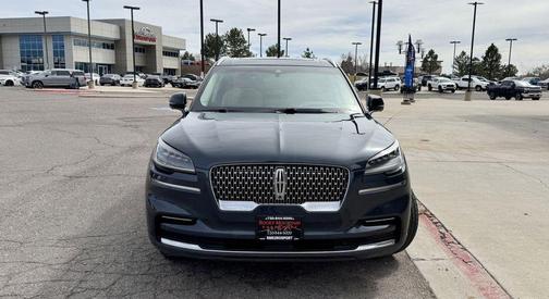 Blue 2022 Lincoln Aviator Reserve AWD