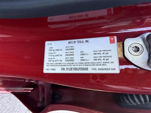 2018 Tesla Model 3 Performance