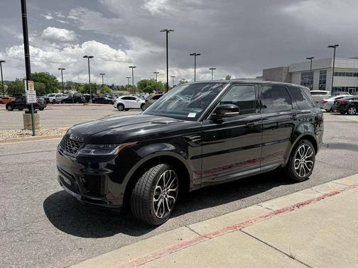 Black 2022 Land Rover Range Rover Sport HSE Silver Edition
