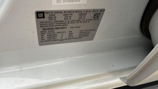 2017 Chevrolet Silverado 1500 LTZ