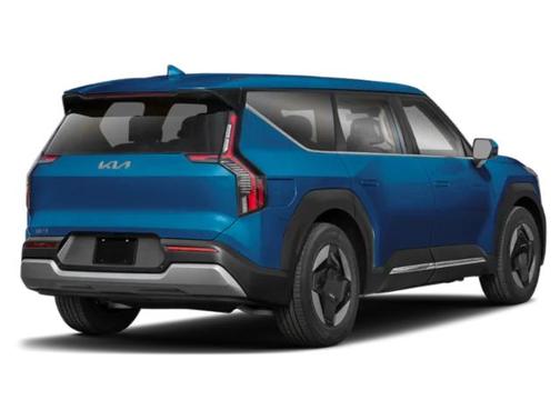Blue 2024 Kia EV9 Land
