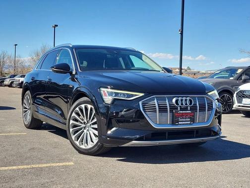 Black 2019 Audi e-tron Premium Plus