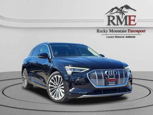 Black 2019 Audi e-tron Premium Plus