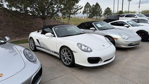 White 2011 Porsche Boxster Spyder