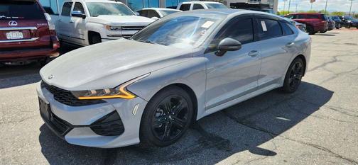 Gray 2021 Kia K5 GT-Line
