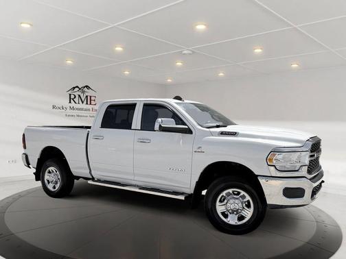 White 2021 RAM 3500 Tradesman Crew Cab 4x4 6'4' Box