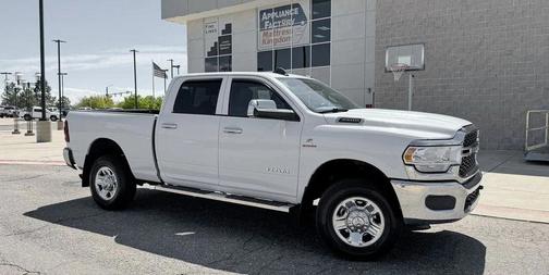 White 2021 RAM 3500 Tradesman Crew Cab 4x4 6'4' Box