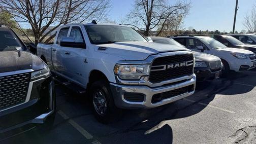 White 2021 RAM 3500 Tradesman Crew Cab 4x4 6'4' Box